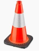 Traffic Cone w/Reflective Collar