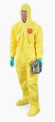 Chemical Resistant CPF 3 Hooded Coverall 6/Box
