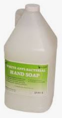 White Antibacterial Soap 4 L Each