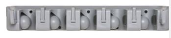 5 Broom Handle Wall Rack Each
