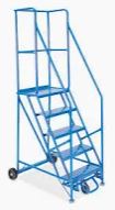 7 Step Narrow Mobile Ladder