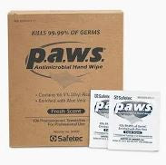 Paws Antimicrobial Towelettes 100/Box
