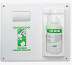 17"x14" Plastic Back Panel for Single Eye Wash Station Each