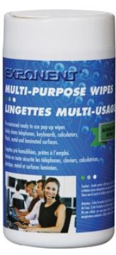 Exponent Multi Purpose Wipes 100/Tub