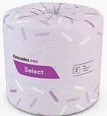 Select 500 Sheets Toilet Tissue 48/Case