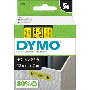 LetraTag 1/2"x13' Silver Label Maker Tape Cartridge
