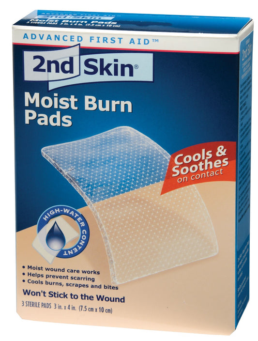 Second Skin Moisture Burn Pads