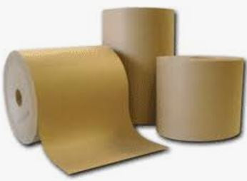 Kraft Cohesive Seal to Self 40Lb Paper Rolls