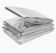 56" x 80" Foil Rescue Blanket Each