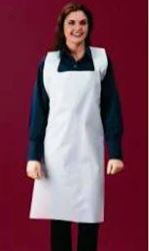 29"x34" White 7.5oz Apron 6/Case