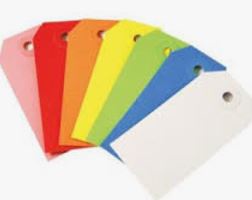 Colour Tags 1000/Case