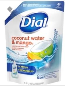 Dial Antibacterial Liquid Foam Soaps 221mL
