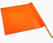 Safety Warning Flag w/Handle