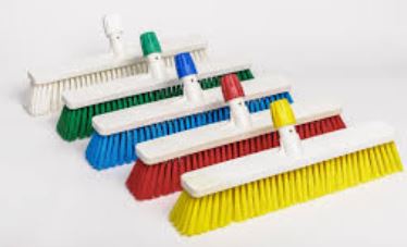 18" Medium Sweep Food Service Broom Head Each