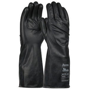 14" Butyl Unlined Smooth Chemical Resistant Gloves 1 Pair