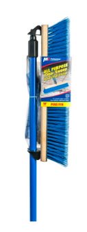Blue Flagged Contractors Push Broom Kit