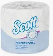 Scott  550 Sheets Toilet Tissue 40/Case