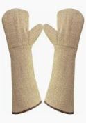 High Heat w/One Finger Straight Thumb Extra Large Mitt