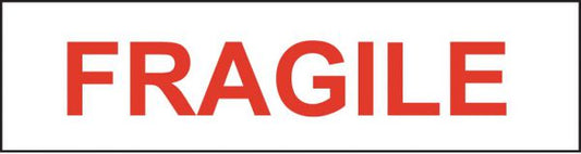 "Fragile" Printed Tape 48/Case