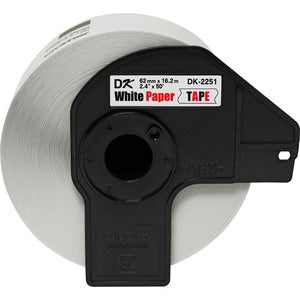 BRT DK2251 on WE Continuous Length Paper Labels per Roll