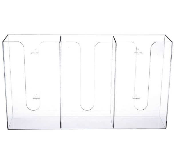 Triple Boxed Glove Dispenser Each