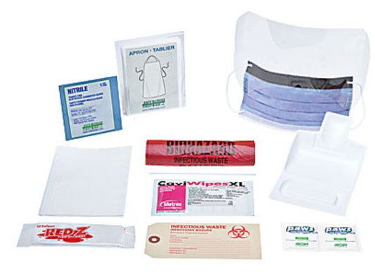 Portable Biohazard Spill Kit
