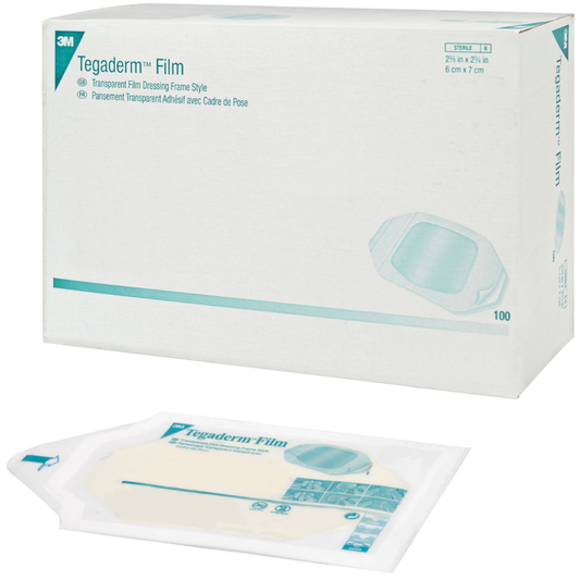 6x7cm Tegaderm Transparent Dressing w/Absorbent Pad