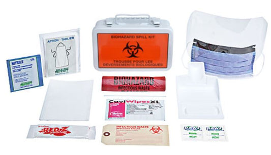 Biohazard Clean-Up 10 Unit Spill Kit