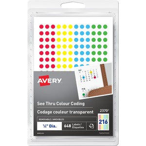 Avery 1"x2-5/8" Removable Multipurpose Label 300/Pack