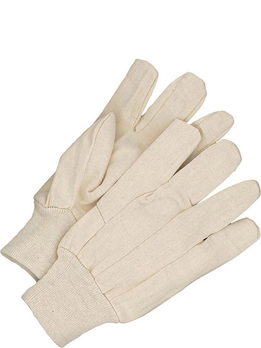 13oz Men's Cotton Canvas Knitwrist Gloves 12 Pair