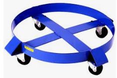 Round Drum Dollies with Castors