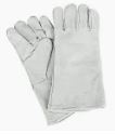 Grey Split 5 Finger Fully Lined Welders Large Gloves 12 Pair