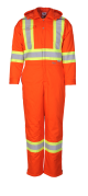 Orange Hi-Viz Cotton Canvas Coverall Each