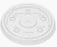 Foam Cup Flat Lids 1000/Case