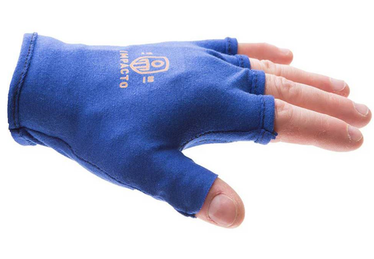 Spandex Fingerless Anti-Vibration Glove 1 Pair
