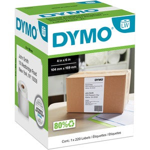 4"x6" LabelWriter Shipping Labels 220/Roll