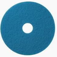 17" Blue Floor Cleaning Pads 5/Case