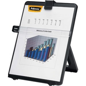 Letter Black Non-Magnetic Desktop Copyholder
