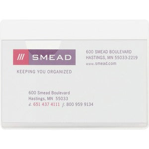 2-1/4"x3-1/3" Clear Self-Adhesive Poly Pockets