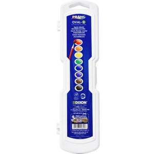 5.09mL Assorted Semi-Moist Oval Pan 8-Watercolors Set