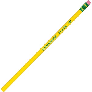 #2 Black Lead Yellow Barrel Tri-Write Pencils