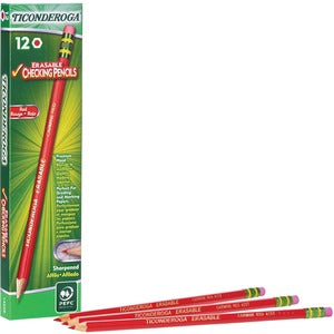 Eraser Tip Red Lead Checking Pencils