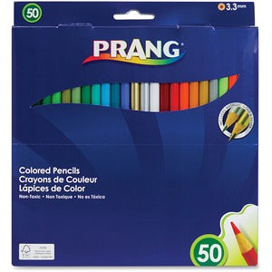 Assorted Colour 3.3mm Pencils 50/Pack