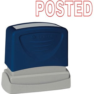 POSTED Red Title Stamp