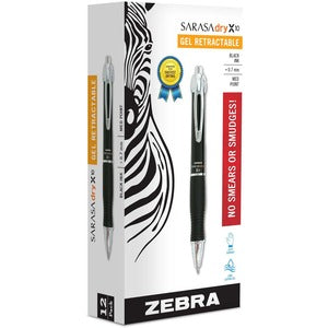 Zebra Medium GR8 Gel Retractable Pen Each