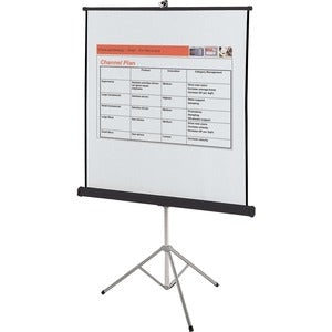 70"x70" Portable Tripod Projection Screen