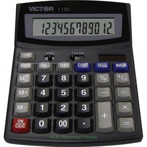 12 Digit Victor 1190 Desktop Calculator