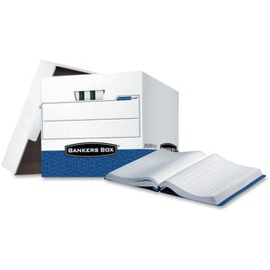 White Data-Pak 11" x 14 7/8" Computer Paper Storage Box