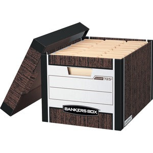 Woodgrain Letter/Legal R-Kive Box