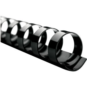 19 Rings 0.6" Black CombBind Binding Spines